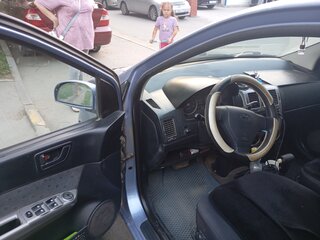 2003 Hyundai Getz I, голубой, 380000 рублей, вид 5