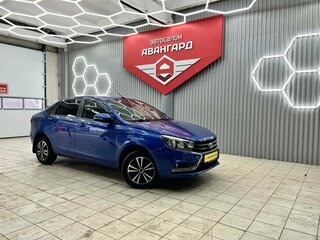 2020 Lada (ВАЗ) Vesta I, синий, 990000 рублей, вид 1