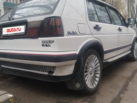 1985 Volkswagen Golf II, белый, 350000 рублей - вид 5