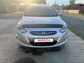 2013 Hyundai Solaris I, серебристый, 775000 рублей