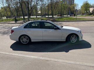 2012 Mercedes-Benz C-Класс 180 BlueEFFICIENCY III (W204) Рестайлинг, белый, 1750000 рублей, вид 3
