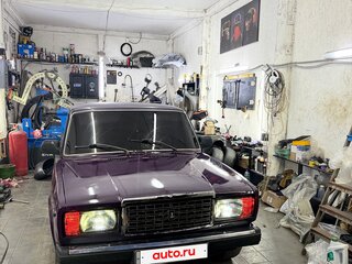 2003 Lada (ВАЗ) 2107, фиолетовый, 130000 рублей, вид 5