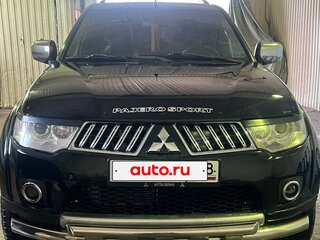 2011 Mitsubishi Pajero Sport II, чёрный, 1600000 рублей, вид 3