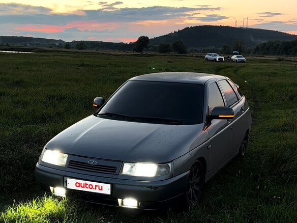 2007 Lada (ВАЗ) 2112, серый, 205000 рублей - вид 3