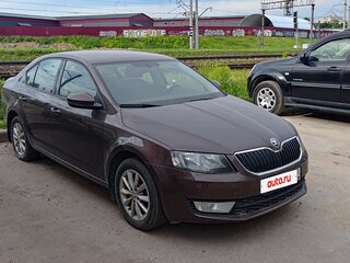 2013 Skoda Octavia III (A7), коричневый, 1300000 рублей, вид 2