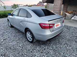 2017 Lada (ВАЗ) Vesta I, серебристый, 545000 рублей, вид 5