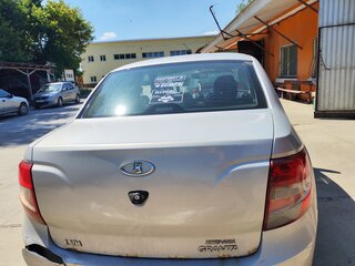 2013 Lada (ВАЗ) Granta I, серебристый, 215000 рублей, вид 3