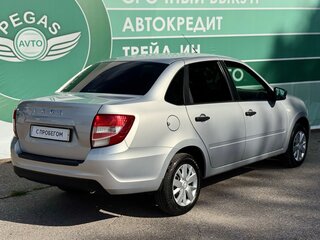 2019 Lada (ВАЗ) Granta I Рестайлинг, серебристый, 629000 рублей, вид 4