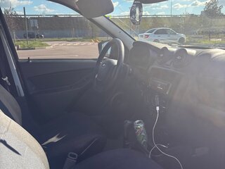 2014 Lada (ВАЗ) Granta I, чёрный, 300000 рублей, вид 3