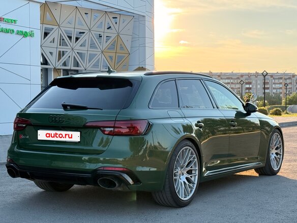2017 Audi RS 4 IV (B9), зелёный, 4500000 рублей - вид 6