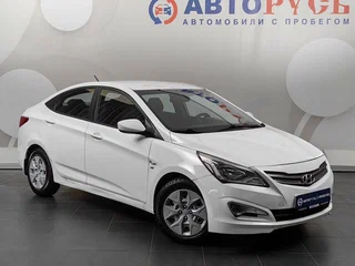 2016 Hyundai Solaris I Рестайлинг, белый, 818000 рублей, вид 1