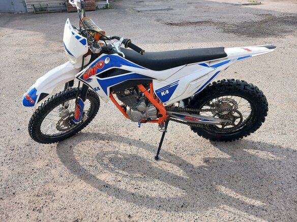 2023 Kayo K4 MX, синий, 120000 рублей - вид 1