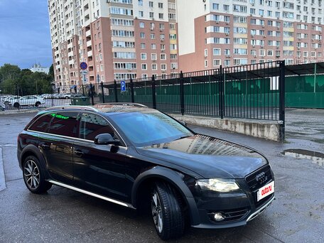 2009 Audi A4 allroad IV (B8), чёрный, 1130000 рублей, вид 4