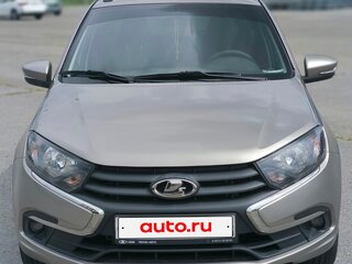 2019 Lada (ВАЗ) Granta I Рестайлинг, серый, 670000 рублей, вид 2