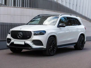 2021 Mercedes-Benz GLS 400 d II (X167), белый, 9500000 рублей, вид 1