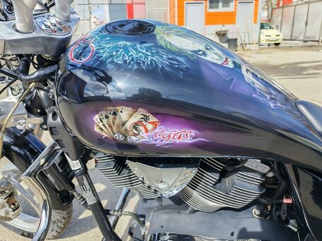 2007 Victory Vegas, чёрный, 590000 рублей, вид 4