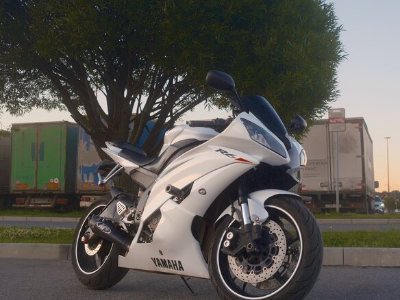 2011 Yamaha YZF-R6, белый, 790000 рублей