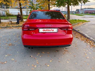 2016 Audi A3 III (8V) Рестайлинг, красный, 1900000 рублей, вид 3