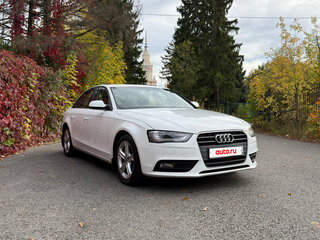 2013 Audi A4 IV (B8) Рестайлинг, белый, 1400000 рублей, вид 1
