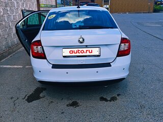 2017 Skoda Rapid I Рестайлинг, серебристый, 800000 рублей, вид 3