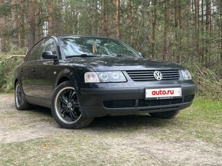 1998 Volkswagen Passat B5, чёрный, 650000 рублей, вид 1