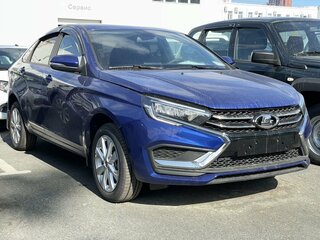 2026 Lada (ВАЗ) Vesta I Рестайлинг (NG), синий, 1805000 рублей, вид 3