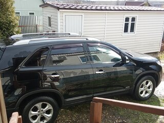 2012 Kia Sorento II Рестайлинг, чёрный, 1825000 рублей, вид 2