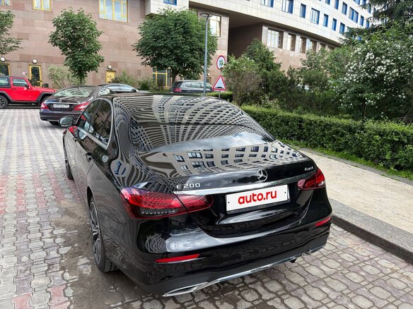 2021 Mercedes-Benz E-Класс 200 V (W213, S213, C238) Рестайлинг, чёрный - вид 2