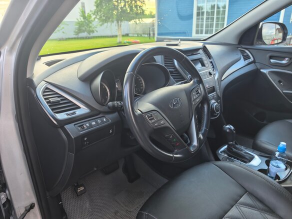 2018 Hyundai Santa Fe III Рестайлинг, серебристый, 2350000 рублей - вид 10