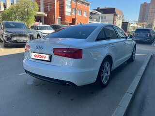 2011 Audi A6 IV (C7), белый, 1350000 рублей, вид 4