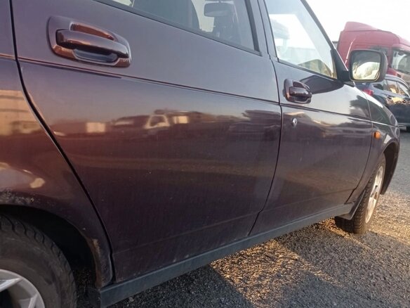 2012 Lada (ВАЗ) Priora I, красный, 350000 рублей - вид 5