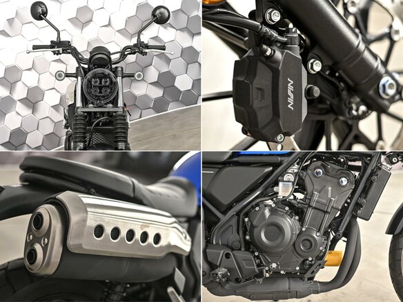 2025 Honda CL 500, синий - вид 9