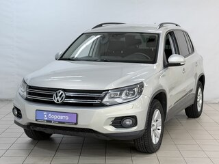 2012 Volkswagen Tiguan I Рестайлинг, серебристый, 1059000 рублей, вид 1