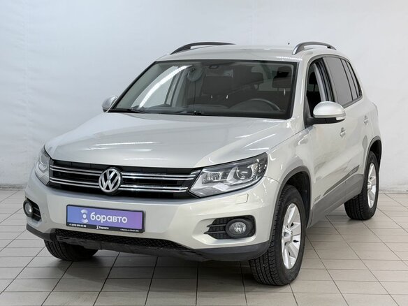 2012 Volkswagen Tiguan I Рестайлинг, серебристый