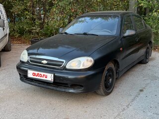 2008 Chevrolet Lanos I, чёрный, 59000 рублей, вид 1