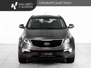 2014 Kia Sportage III Рестайлинг, коричневый, 1400000 рублей, вид 2