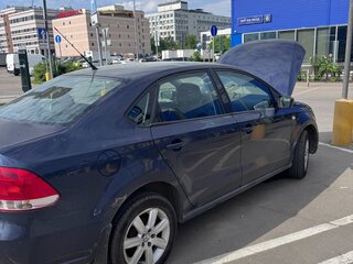 2012 Volkswagen Polo V, синий, 720000 рублей, вид 4