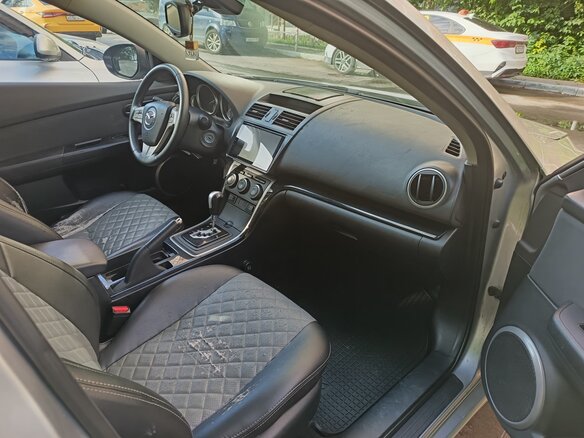 2008 Mazda 6 II (GH), серебристый, 685000 рублей - вид 10