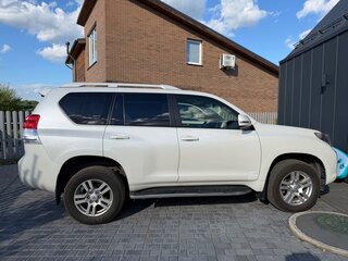2013 Toyota Land Cruiser Prado 150 Series, белый, 2500000 рублей, вид 3