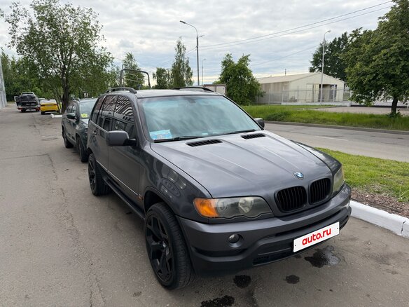 2003 BMW X5 3.0i I (E53), серый - вид 5