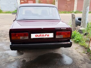 2007 Lada (ВАЗ) 2107, пурпурный, 150000 рублей, вид 4