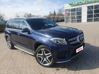 2016 Mercedes-Benz GLS 350 d I (X166), синий, 3280000 рублей, вид 2