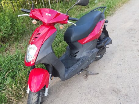 2009 Sym Orbit, красный, 41400 рублей, вид 1