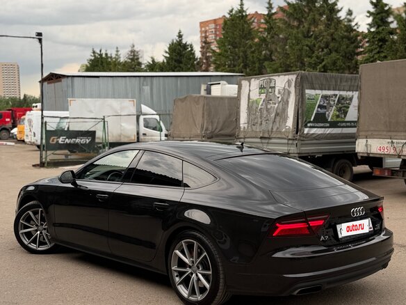 2015 Audi A7 I (4G) Рестайлинг, чёрный, 2720000 рублей - вид 6