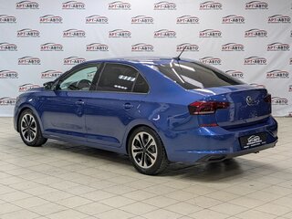2021 Volkswagen Polo VI, синий, 1199000 рублей, вид 4