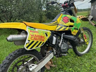 1993 Suzuki RMX 250S, жёлтый, 215000 рублей, вид 2