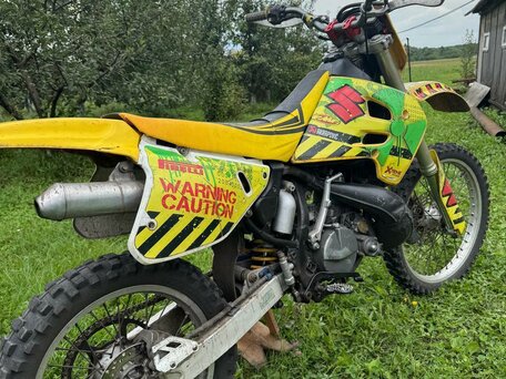 1993 Suzuki RMX 250S, жёлтый, 215000 рублей, вид 2