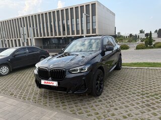 2022 BMW X3 30i xDrive III (G01) Рестайлинг, чёрный, 5600000 рублей, вид 3