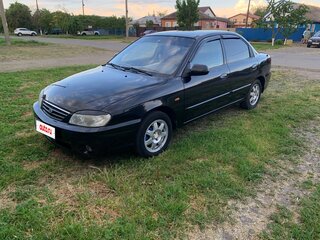 2008 Kia Spectra I Рестайлинг 2, чёрный, 380000 рублей, вид 2