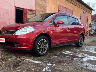 2005 Nissan Tiida I, красный, 450000 рублей, вид 2